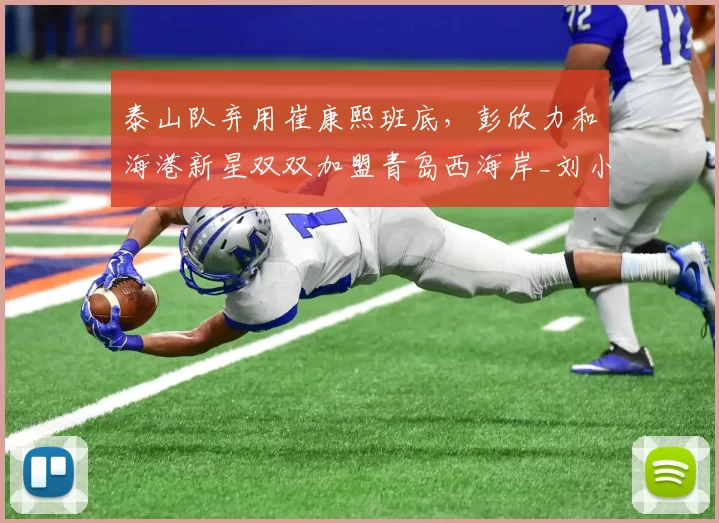 泰山队弃用崔康熙班底，彭欣力和海港新星双双加盟青岛西海岸_刘小龙_中场